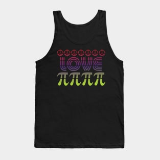 Pi Day shirt, gift for math teacher and student, retro 90s Tank Top